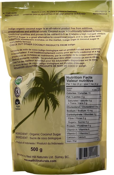 Organic Coconut Sugar, 500g