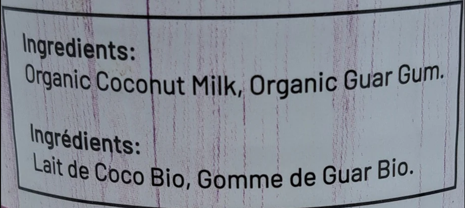 Organic Coconut Whipping Cream 400g