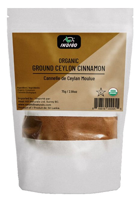 Organic Cinnamon Powder 75g