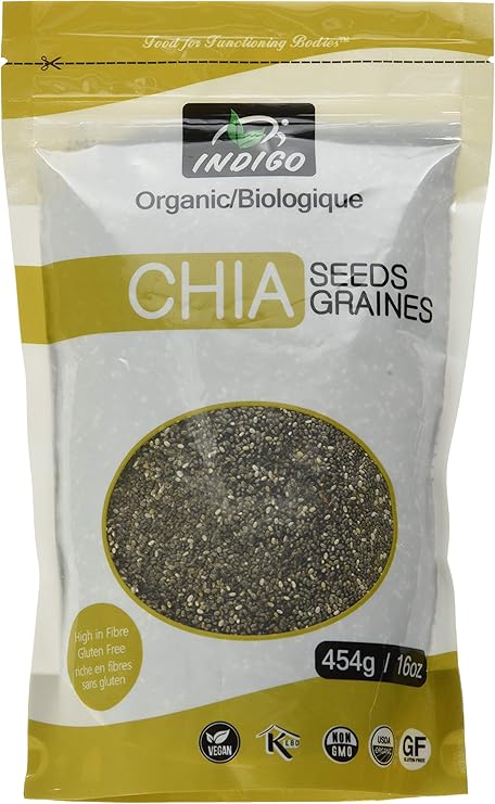 Organic Chia Seeds, 454g