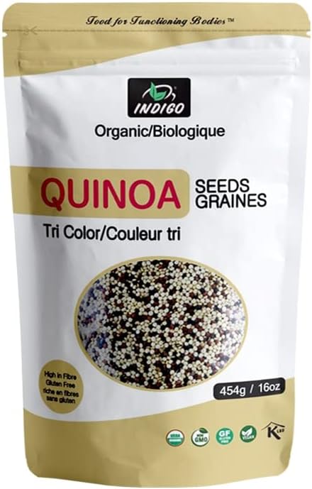 Organic Tri Color Quinoa 454g